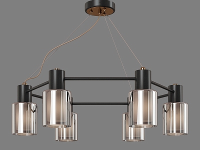 Simple Light Luxury Chandelier model