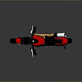 Modern Red Cruiser Motorcycle with Black Seat Shiny Wheels and Reflective Surface