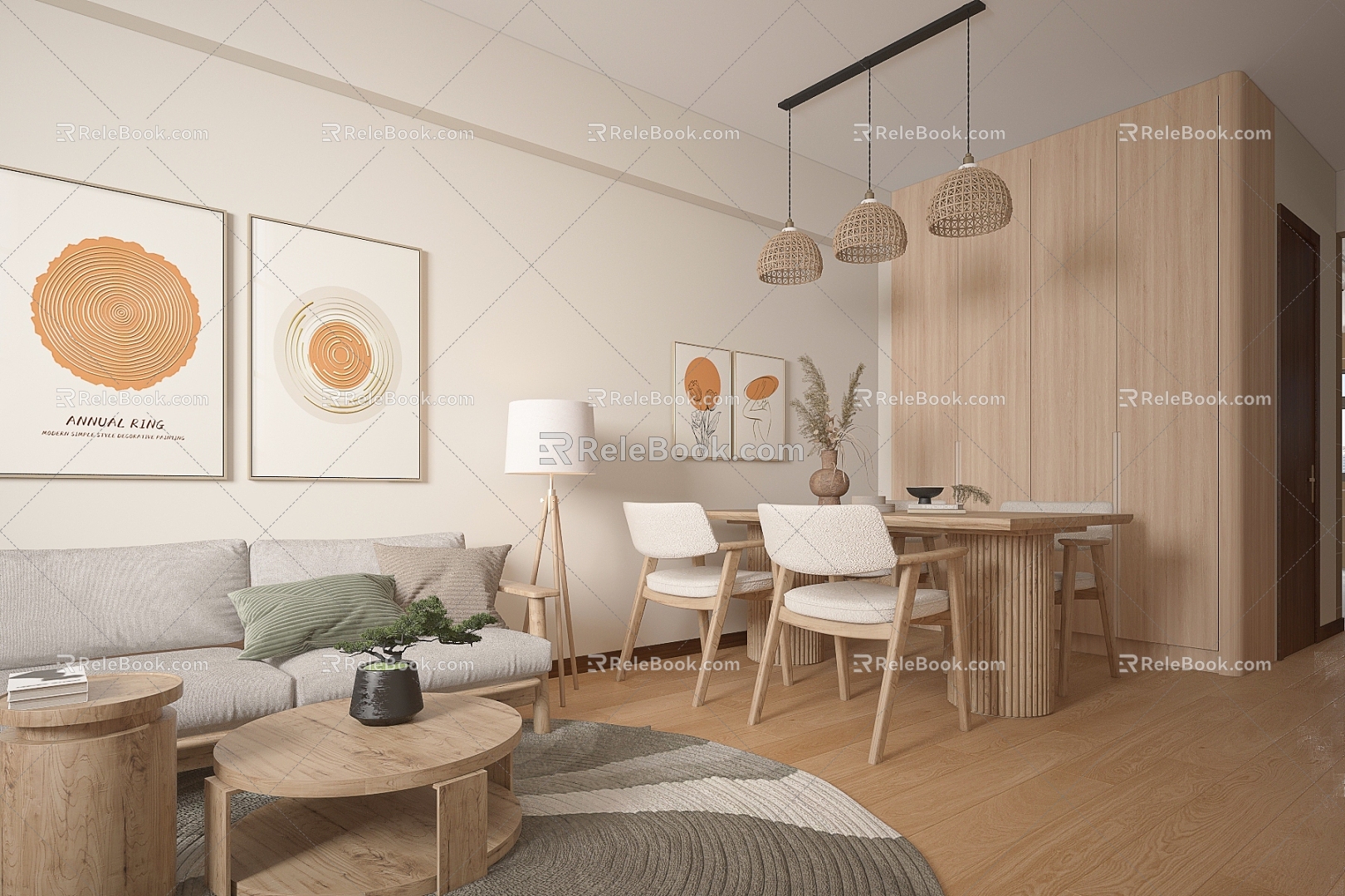 Modern Apartment 3d model