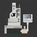 Precision Industrial Machining Equipment With Digital Screen Worktable And Control Panel
