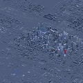 Detailed Birds Eye View Urban Planning With High Rise Buildings And City Layout Design