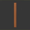 Traditional Wooden Door With Natural Wood Grain And Golden Handle Design