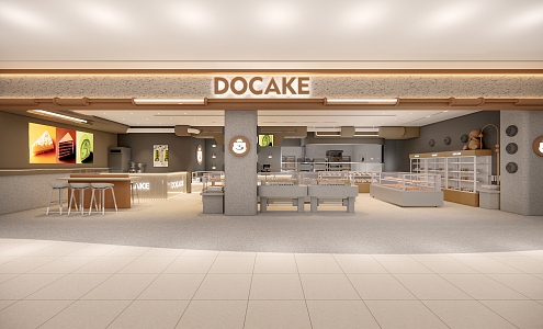 Cake Shop 3d model