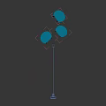 Modern Fan Shaped Leisure Chairs With Various Colors And Black Three Legged Base