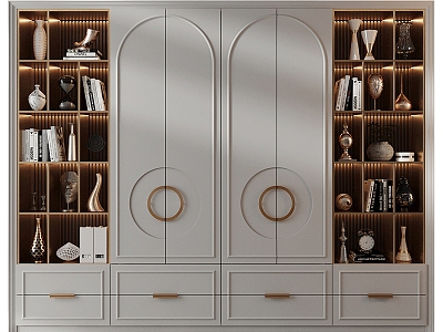 Decorative cabinet 3d model