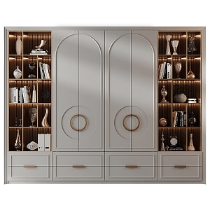 Decorative cabinet 3d model