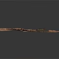 Detailed Miniature Model Train Track Scene Components With Brown Gray Terrain Plates And Small Vehicles