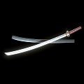 Japanese-style samurai sword Taidao 3d model