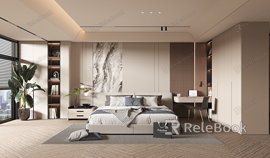 Modern Home Bedroom model