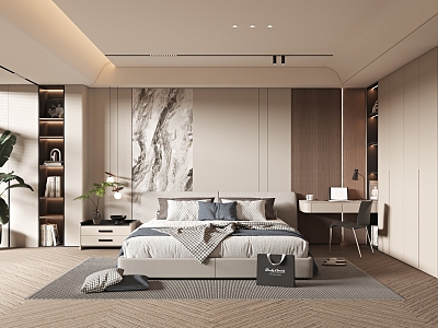 Modern Home Bedroom model