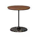 Round Table Coffee Table 3d model
