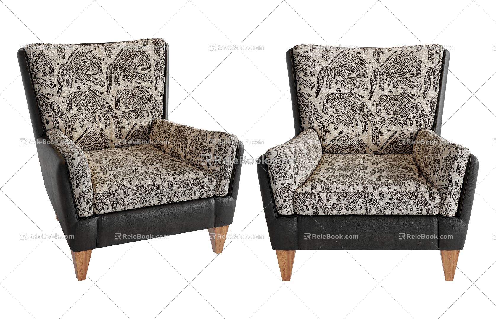 Modern Single Sofa 3d model