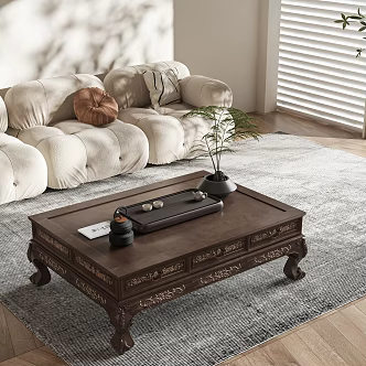 New Chinese style coffee table 3d model