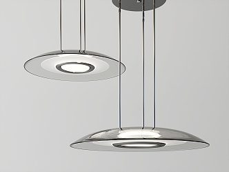 Modern chandelier 3d model