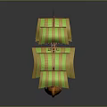 Modern Ancient Ship Ancient Warship Large Ancient Ship Ancient Warship 3d model