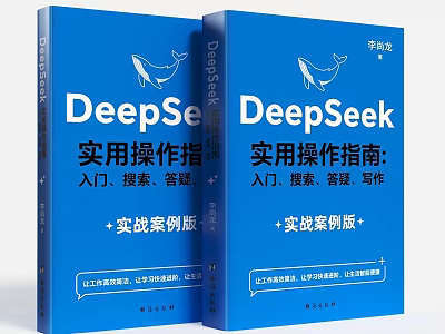 DeepSeek Practical Operation Guide Books with Introduction Search Q&A Writing Practical Case Edition 3d model