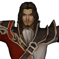 Modern Game Character Three Kingdoms Unparalleled Character Man 3d model