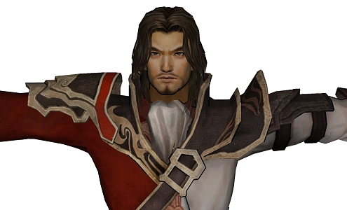 Modern Game Character Three Kingdoms Unparalleled Character Man 3d model