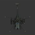Space Exploration Helicopter Supporting Satellite Deployment And Mission Operations