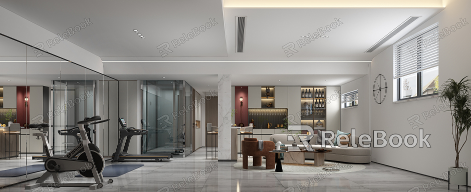 Modern Basement Now Luxury Basement model