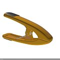 Yellow Plastic Sealing Clips With Black Non Slip Handles For Food Storage