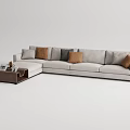 Arflex Multiplayer Sofa Modern Multiplayer Sofa 3d model