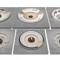 Various Circular Fire Pit Designs With Modern Stone And Wooden Accents