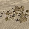 Modern Desert 3d model