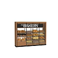 Bakery Display Shelf 3d model