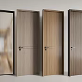 Single door 3d model