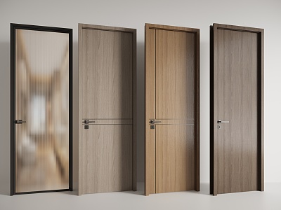 Single door 3d model