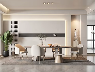 Modern Restaurant 3d model