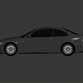 Black BMW Two Door Coupe With Sporty Design Sleek Body And Alloy Wheels