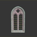 windows old windows old windows vintage windows antique windows classical windows vintage windows gatehouse 3d model