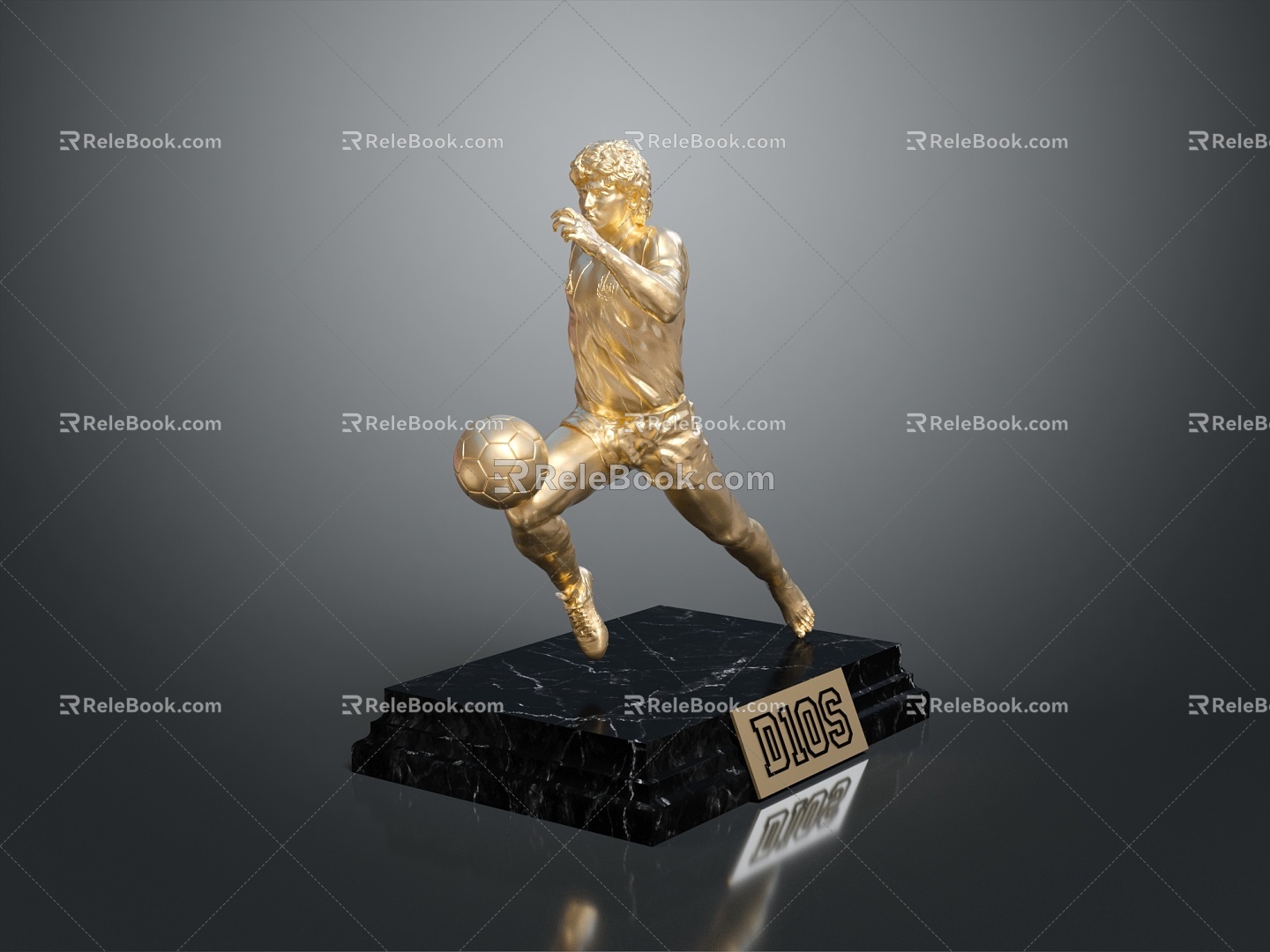 World Cup Football Trophy Champions Trophy Gold Cup Trophy World Cup Gold Cup Life Supplies 3d model