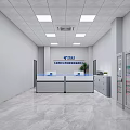Professional Monitoring Room Interior With Control Workstation Display Screens And Equipment Cabinets