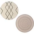 Modern Round Carpet 3d model