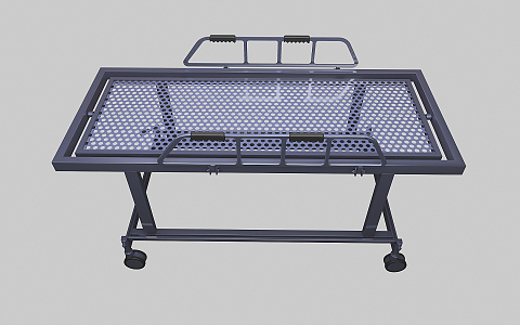 Modern decontamination bed 3d model