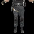 Soldier Field Force Cartoon Soldier Game Character Game Cartoon Man Soldier 3d model