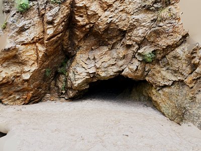 Modern Cave Rock Cave 3d model