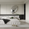 Modern Bedroom Home Master Bedroom 3d model