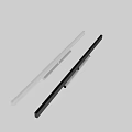 Slim Modern LED Ceiling Light with White Finish for Home Interior Lighting
