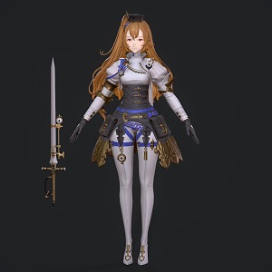 Game Characters 3d model