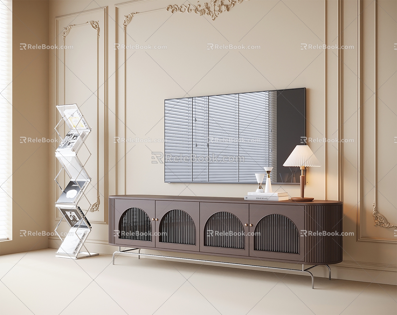 French TV cabinet model