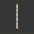 Modern Train Light Rail Subway High Speed Rail 3d model