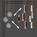 Light Luxury Chandelier 3d model