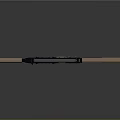 Tactical Rifle Beige And Black With Rail System Grip And Barrel Modern Design