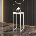 Elegant Glass Display Cabinets With Golden Metal Frame Showcasing Jewelry On Marble Floor