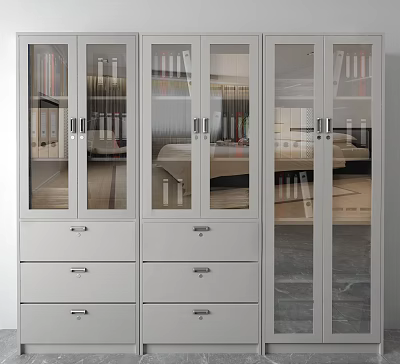 Shower Sauna Area With Functional Storage Cabinets 3d model Shower Sauna Area With Functional Storage Cabinets 3d model