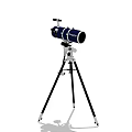 Modern Telescope 3d model